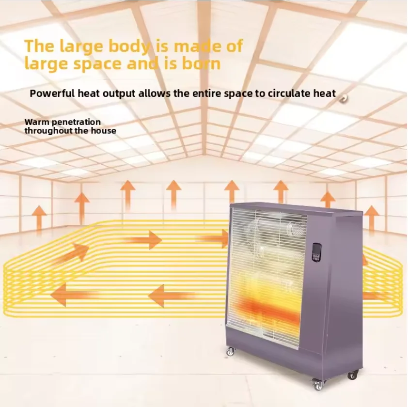 Portable 220v 13kw House Indoor Outdoor Infrared Fuel Heater with Quiet Fast Heating