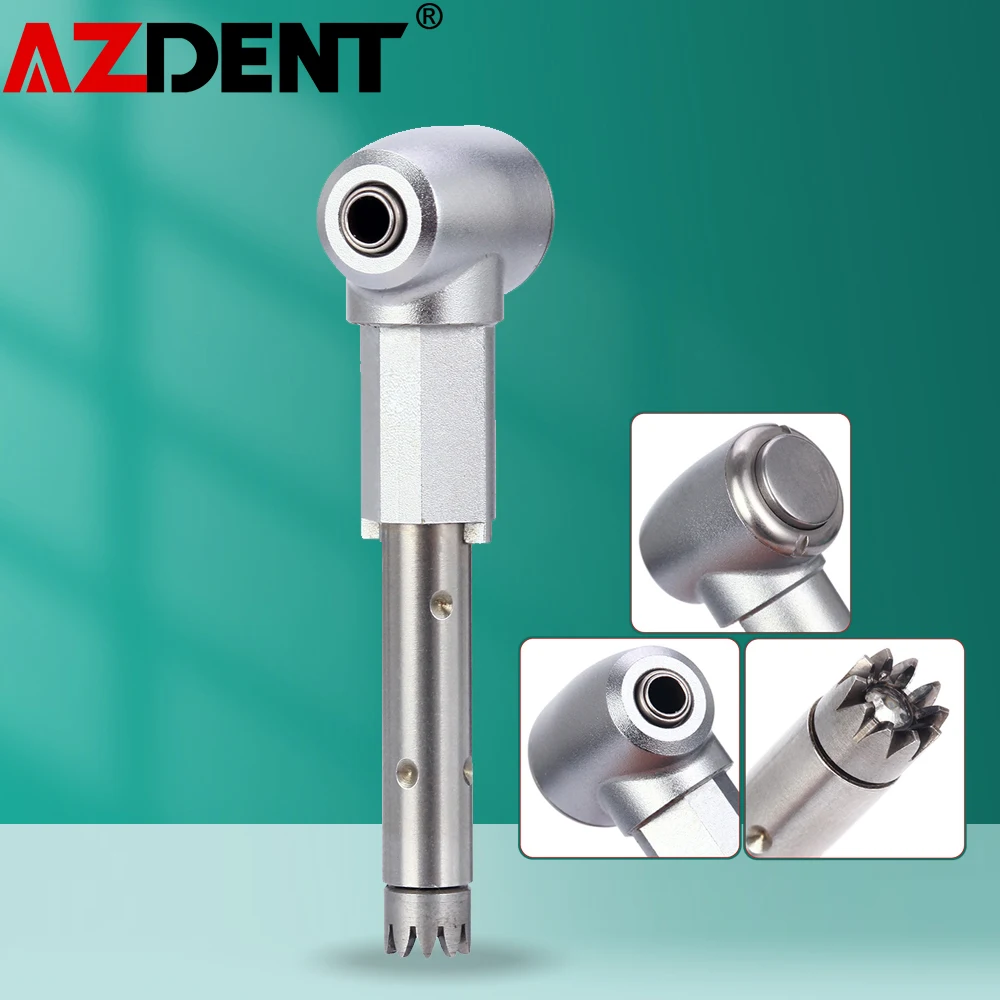 Dental Contra Angle Intra Head  1:1 Push Button Handpiece Low Speed