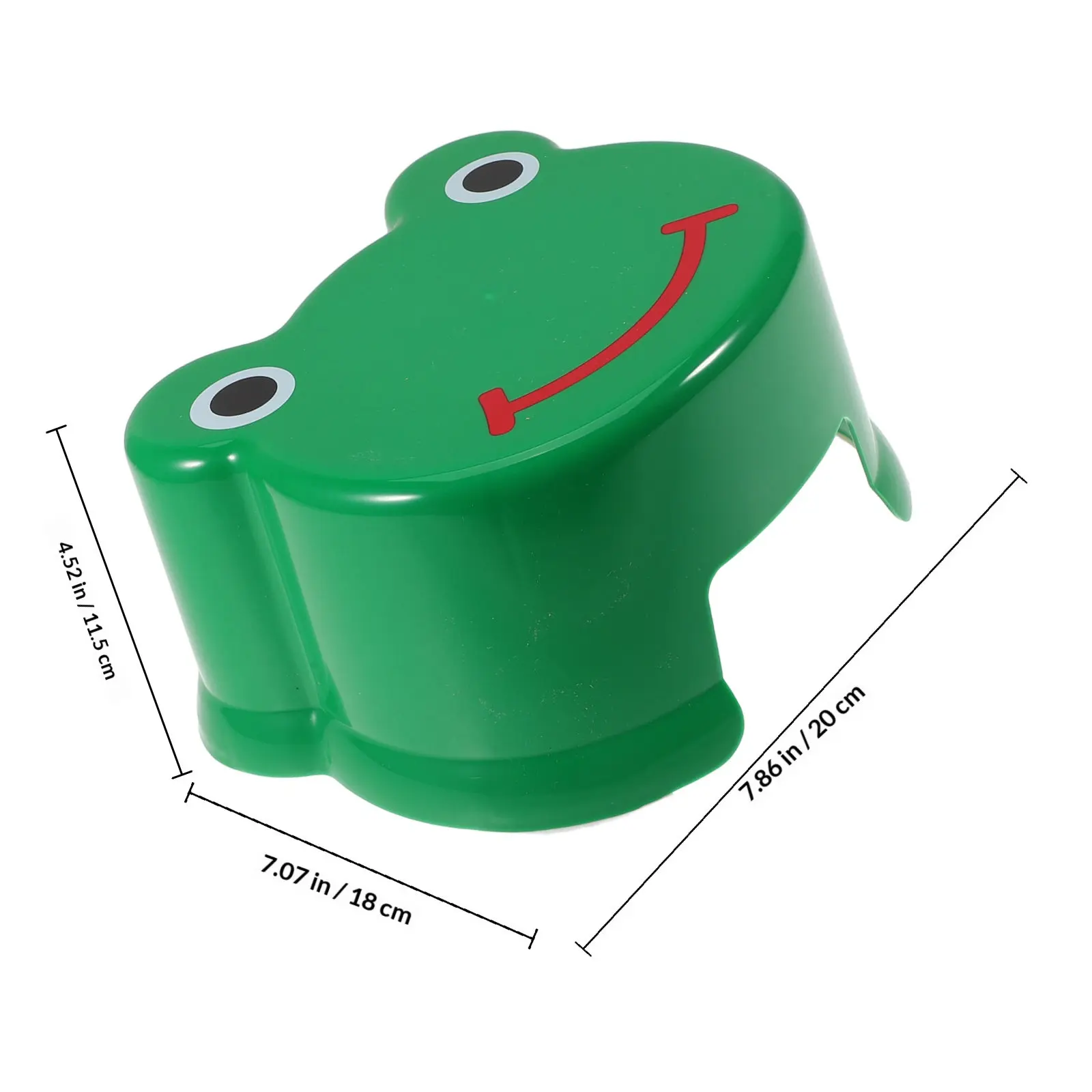 Plastic Cartoon Stool Bathroom Non Slip Step Stool Potty Training Bathing Independence Safe Plastic Step