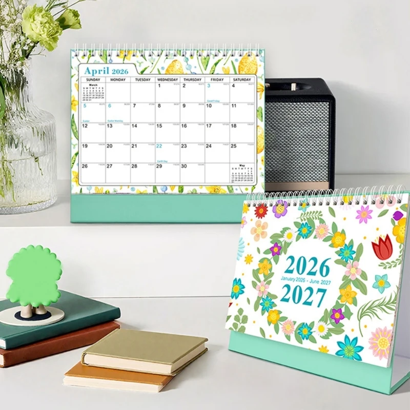 

Простые настольные украшения на 2026 год, органайзер-календарь, креативный настольный декор, планировщик F19E