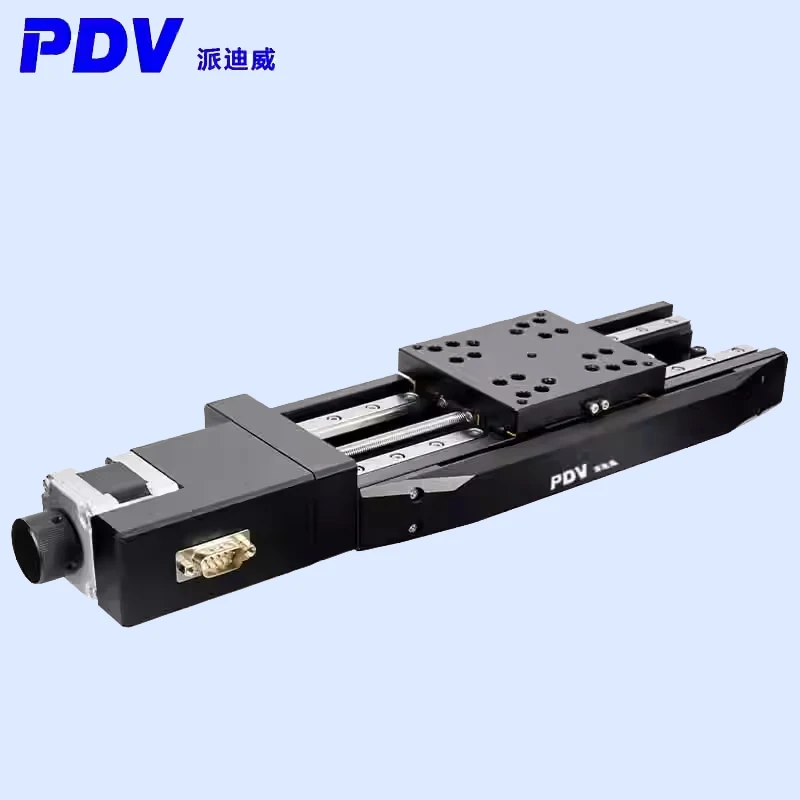 PP170-150 precision linear displacement platform One axis electric displacement platform Electric translation platform sliding p