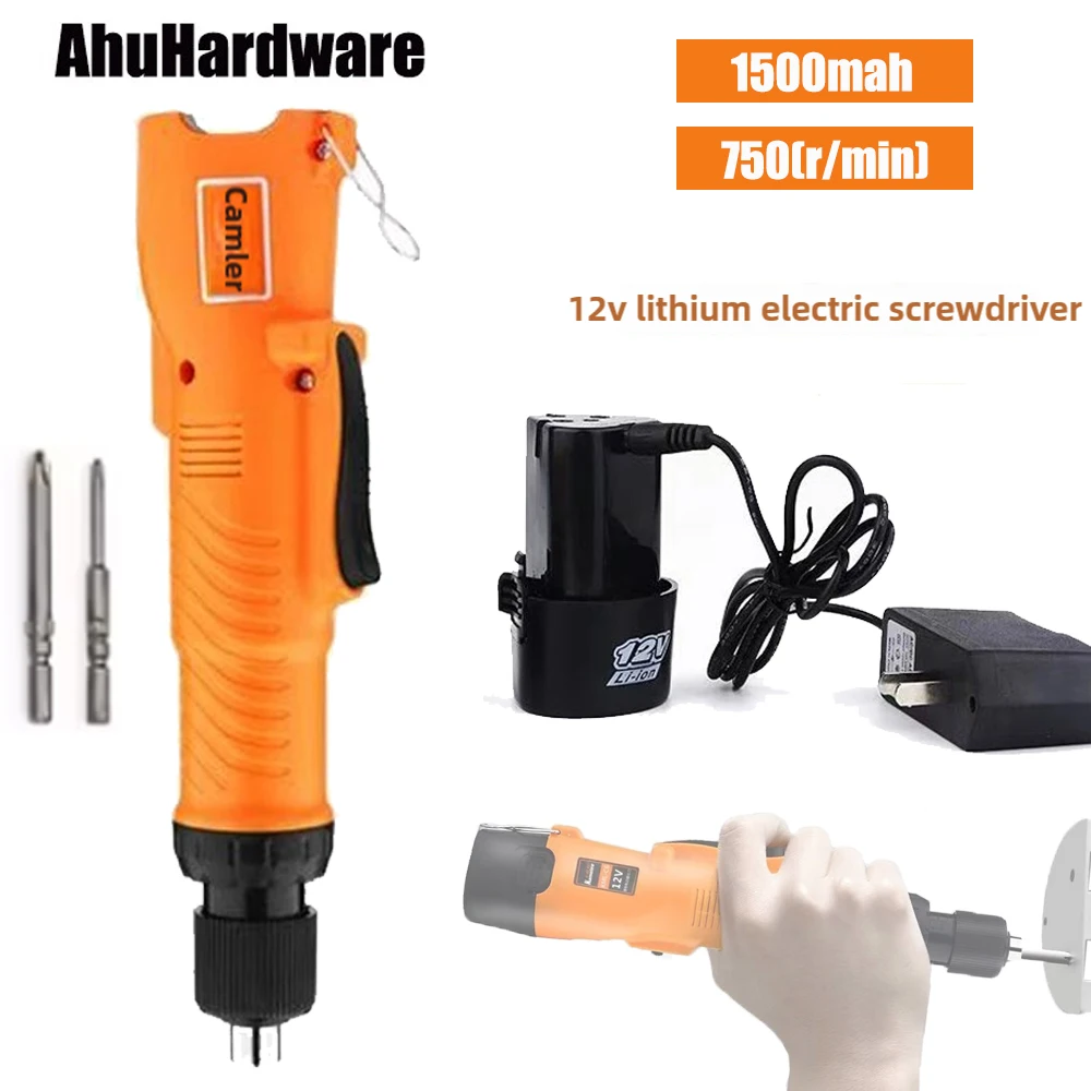 

Electric Screwdriver Rechargeable Mini Drill Electric Screwdriver 1500rpm Lithium-Ion Battery Electric Screwdriver