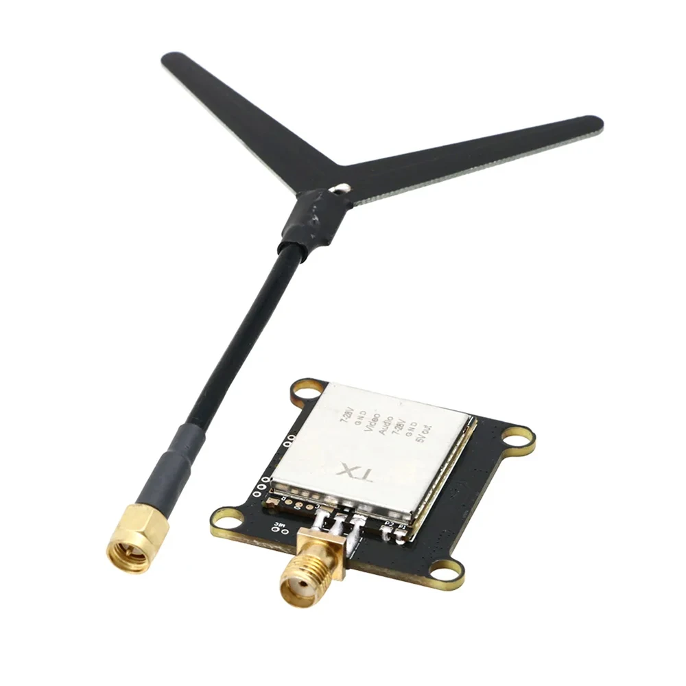 VR e receptor do transmissor com antena em forma de Y, 1.2G, 1.2GHz, 1W, 1000mW, vídeo VTX, FPV RC Racing Drones