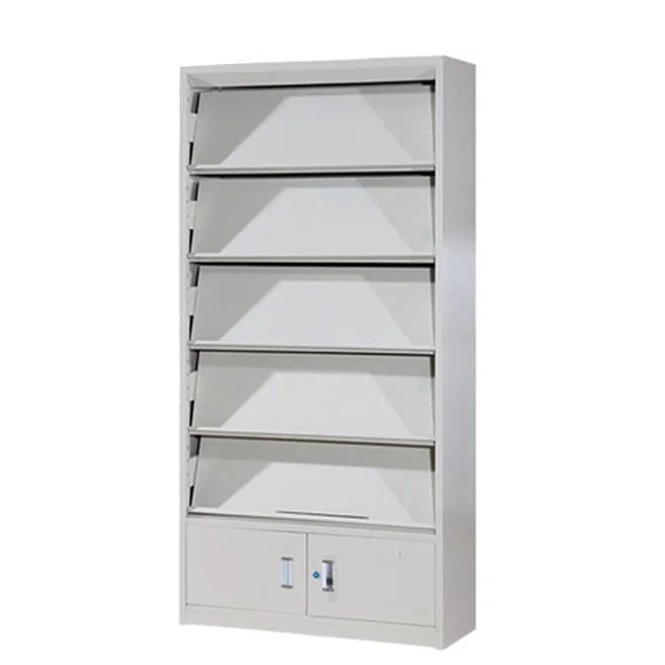 multifunction metal bookstore display shelves for retail stores