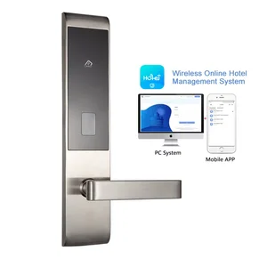 TTHotel Online Hotel Room Electronic Door Lock Management System Support Smart Phone App Unlock for Airbnb