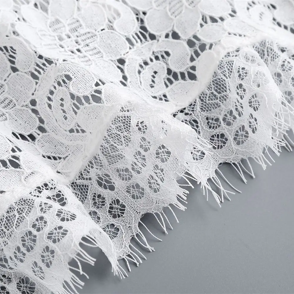 All-match Cape Lace Shawl Hollow Out Crochet Short Small Shirt Long Sleeves Cloak Flower Scarves Scarf Accessories