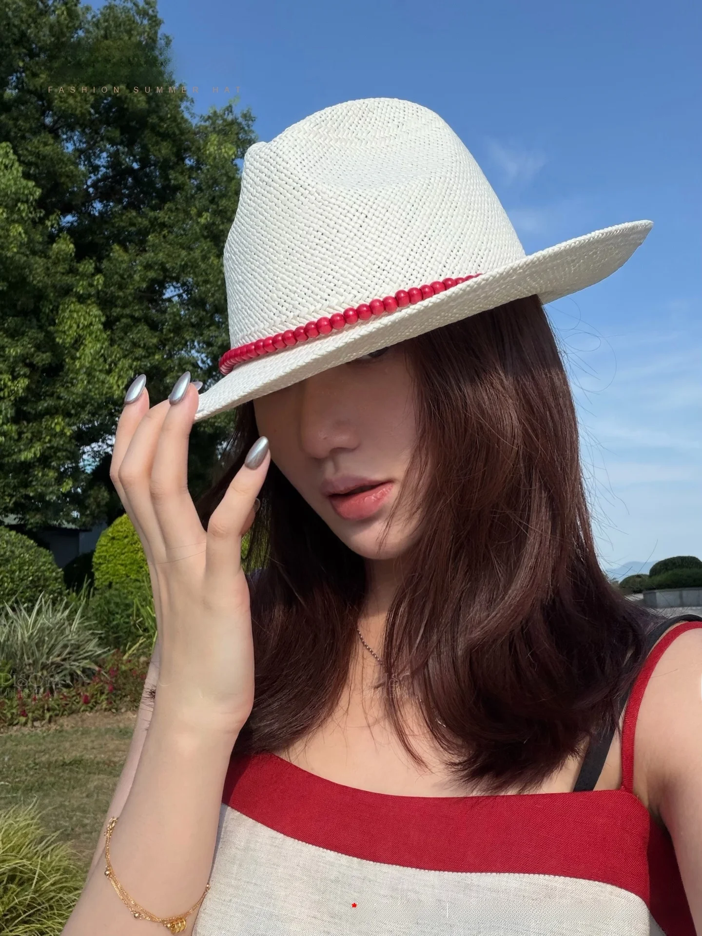 casual-beach-wedding-straw-hat-for-women-summer-vacation-panama-straw-weaving-hat-breathable-adjustable-brim-hat-copisoya-xm301