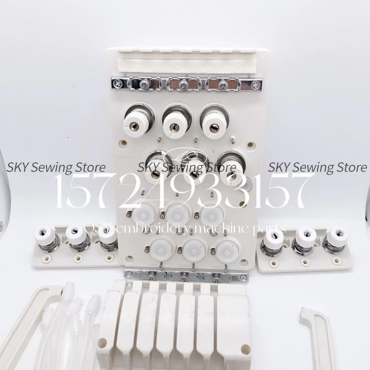 Six-Pin Intelligent Alarm Head Junction Box New 6-Pin High-Speed Clamp Seat Assembly Computer Embroidery Machine Accessories