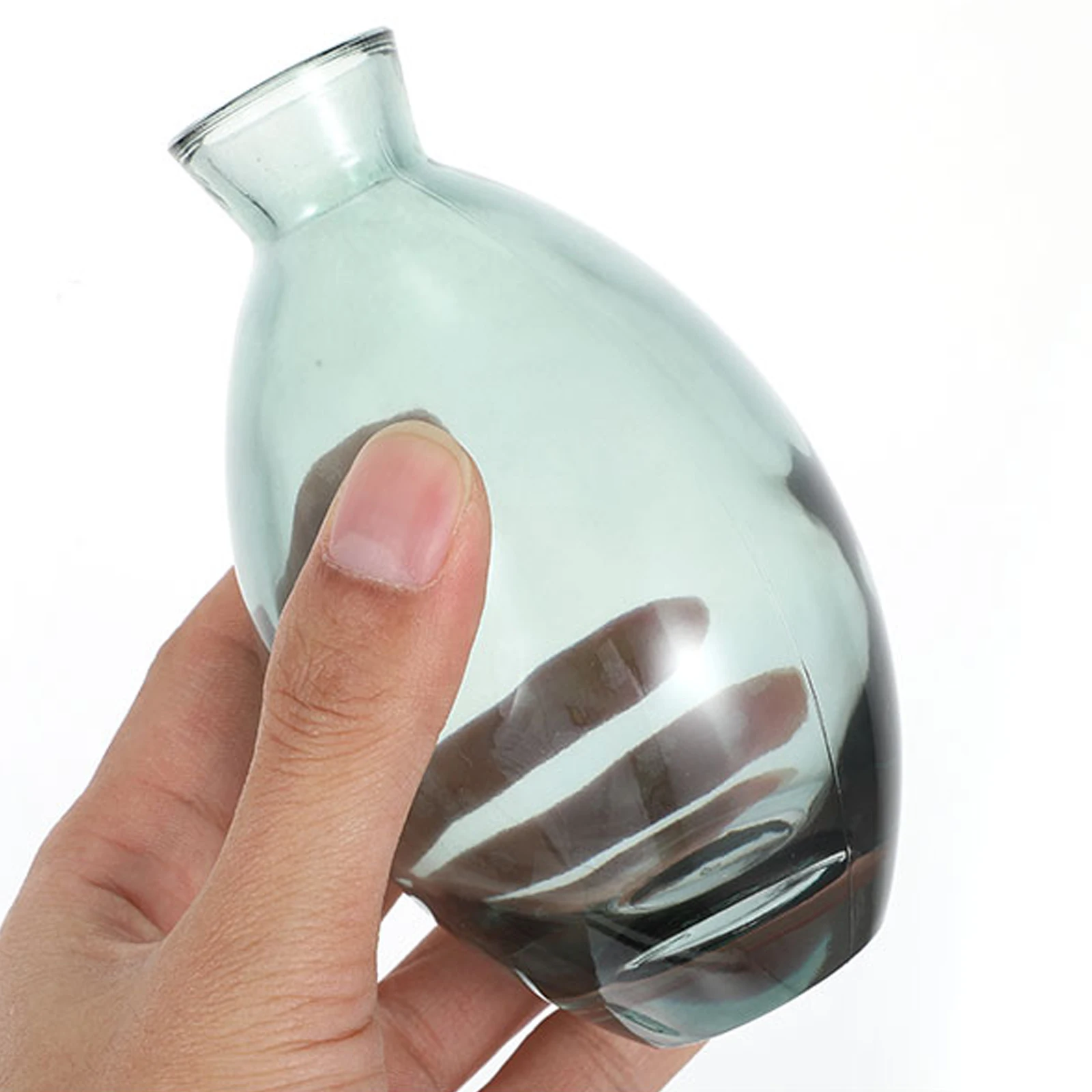 

3Pcs Glass Flower Vase Set Eco Friendly Hydroponics Vase Home Office Desktop Flower Display Holder Home Decor