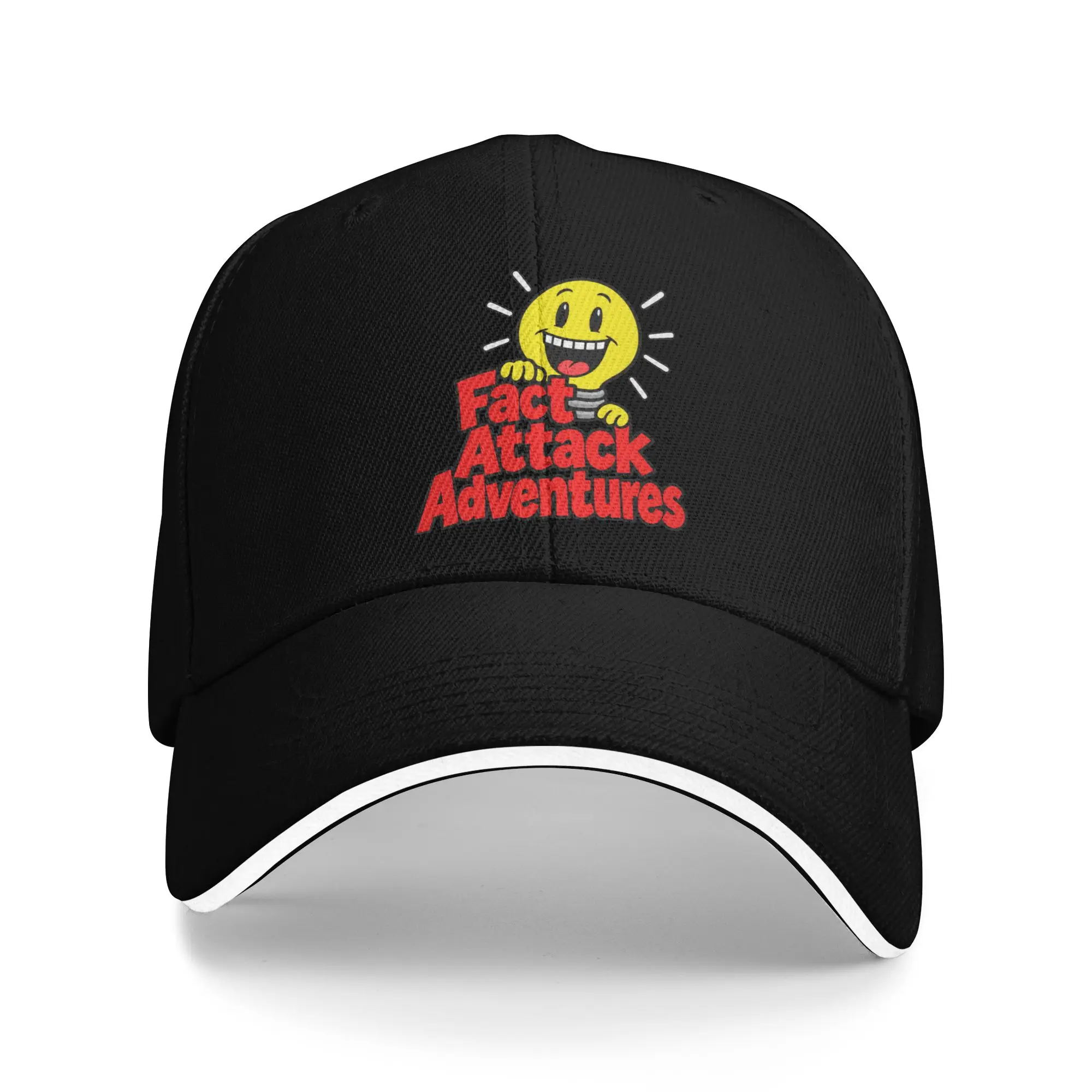 New Arrival Baseball Caps Fact Attack Adventures Lighty Merch For Men Women Trucker Hat Classic  Headwear Gift
