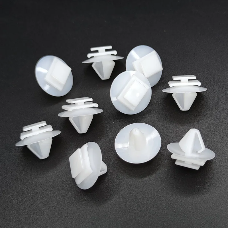 60pcs Front Bumper Door Trim Clips Car Product Fastener Auto Replacement For Renault 7701049270 Clio Megane Citroen Peugeot