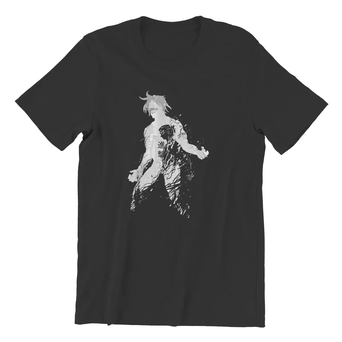 Винтажные Футболки с вышивкой в виде титанов для мужчин и женщин