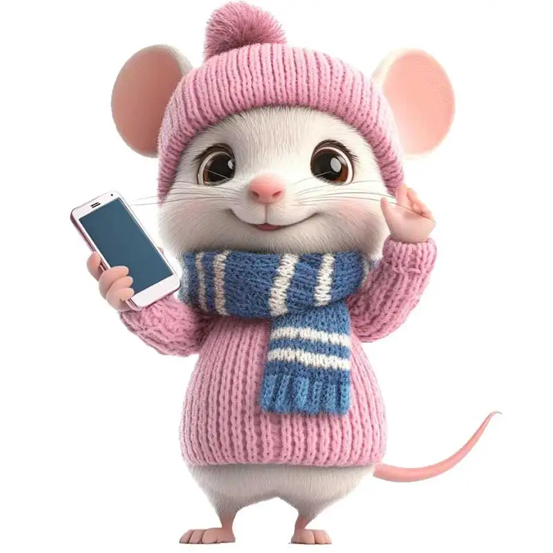 

Cute mouse wall stickers living room wall home decoration murals for kids bedroom wallpaper movable funny mouse decals CM43