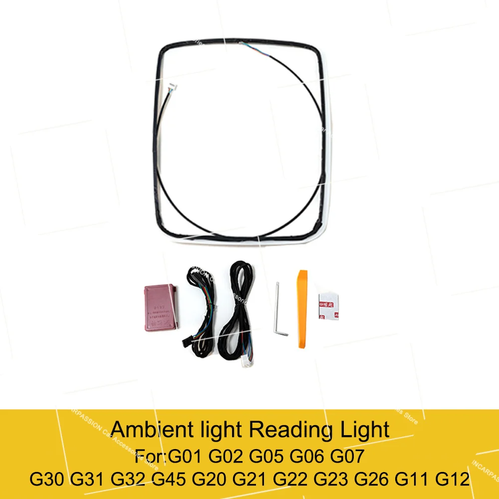 LED-Leselampe für BMW 3/4/5/6/7er-Serie X3 X4 X5 X6 X7 G20 G26 G30 G32 G11 G45 G01 G02 G05 G06 G07 G60 G70 Auto-Ambientebeleuchtung