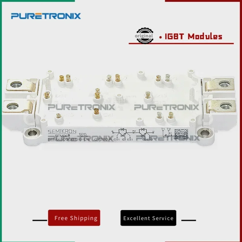 

SEMIX503GB126HDS SEMIX553GB126HDS SEMIX503GB126VQ SEMIX503GB126V3 SEMIX553GB128DS Новый оригинальный модуль