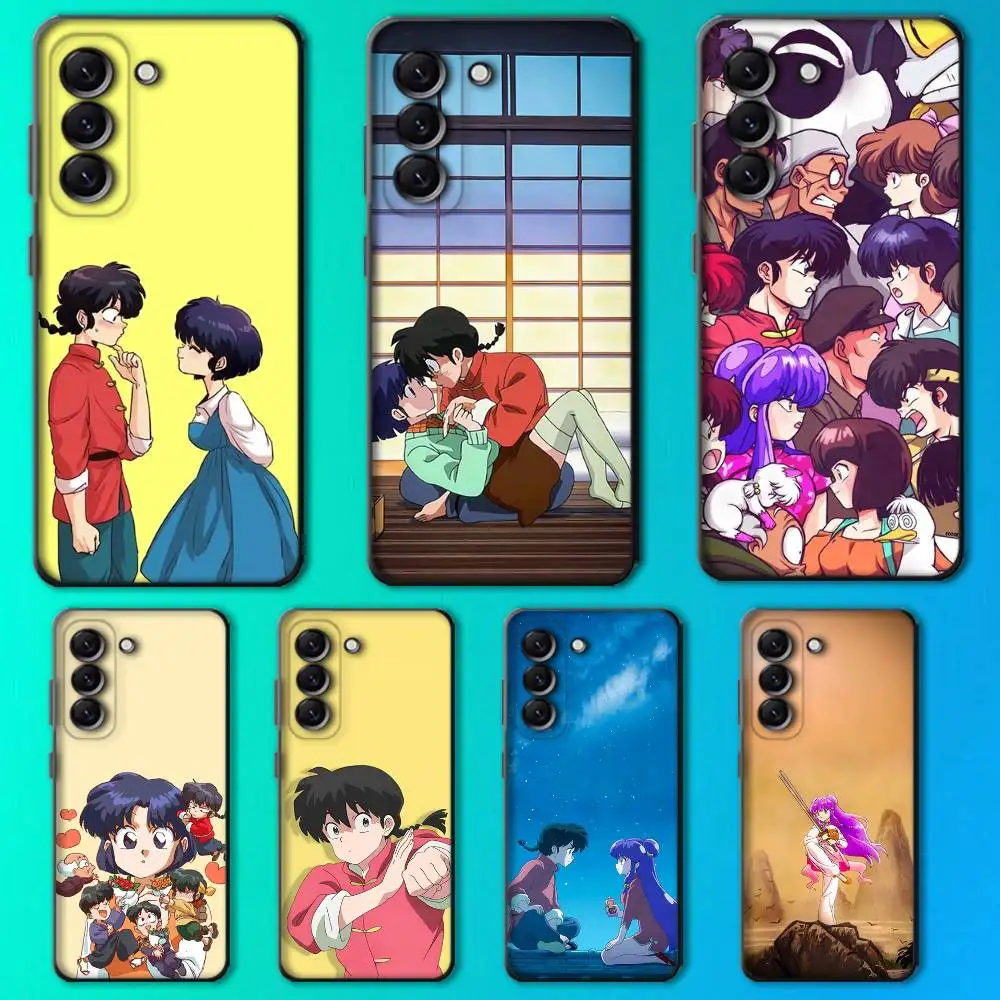 

Ranma 1 2 Phone Case For Samsung Galaxy A13,A21s,A22,A31,A32,A52,A53,A71,A80,Soft Black Shell