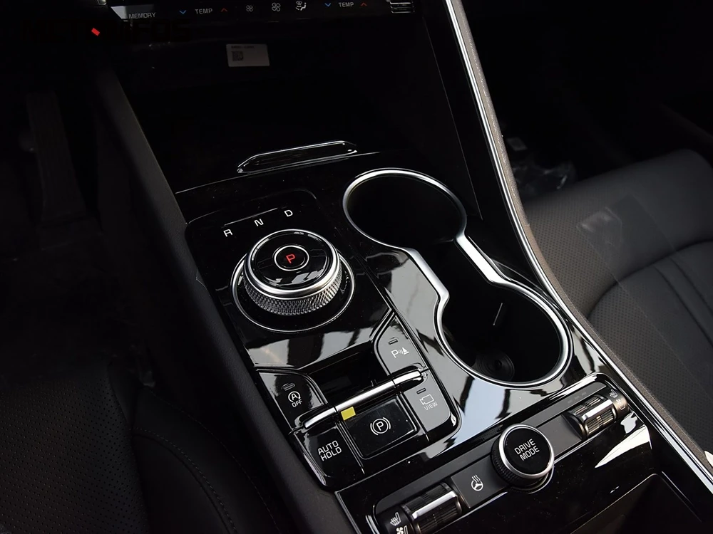 

Center Console Gear Shift Box Cover For Kia K5 Optima DL3 2020-2022 2023 2024 2025 Carbon Fiber Water Cup Panel Trim Accessories