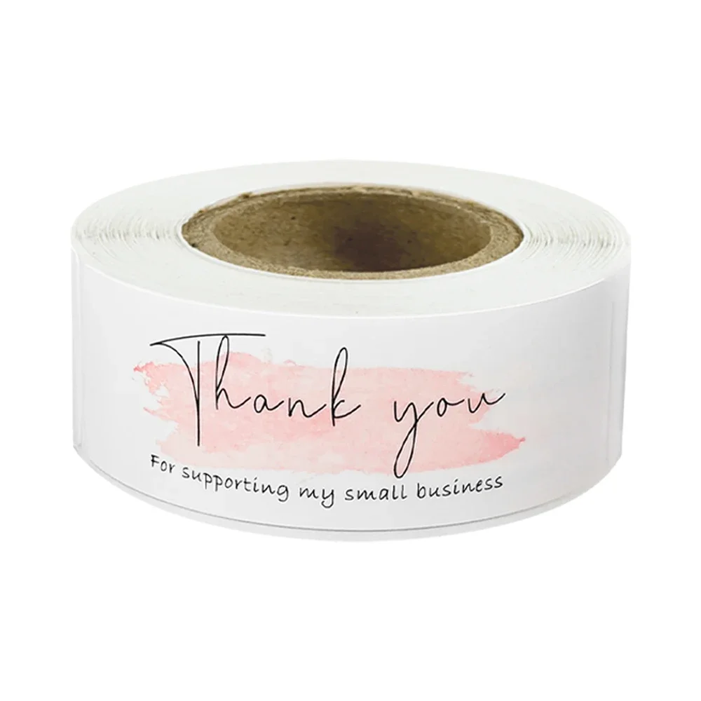 120 Thank You Order Stickers for Small Business - Envelope Sealing Labels