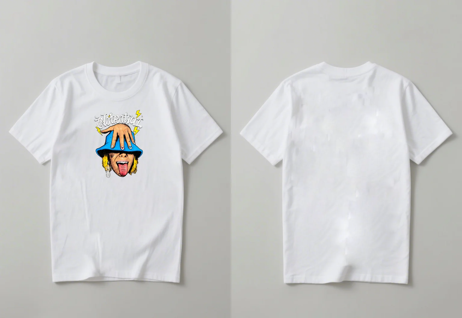 

2025 Повседневная и модная футболка с короткими рукавами и модными портретными принтами фигурок, подходящая как для мужчин, так и для женщин.