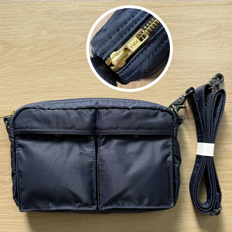 

Classic Men Waist Bag Japanese Style Versatile Messenger Bag Fashion Lightweight Nylon Lady Commute Leisure Travel Shoulder Bag