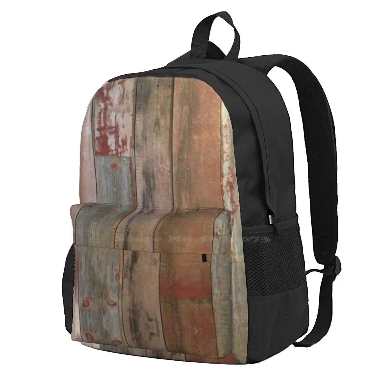 

Farmhouse Chic Rustic Western Country Primitive Barn Wood Hot Sale Schoolbag Backpack Fashion Bags Barn Board Barn House Barn