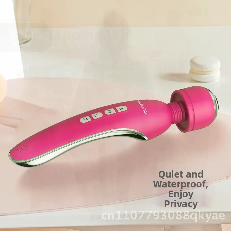 نولان يوي مي G-بقعة نبض AV هزاز الوردي سيليكون عصا تدليك للنساء البالغات لعبة الاستمناء مع زر التحكم