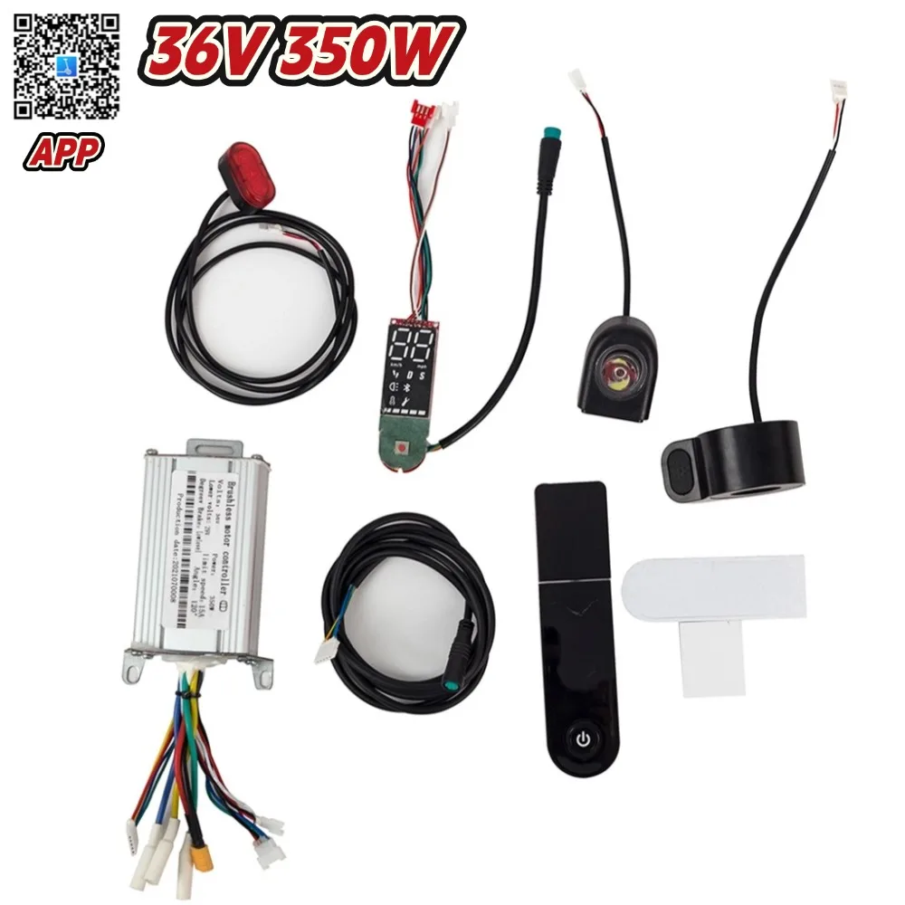 36V 350W 15A Electric Scooter Controller Motherboard With APP For Electric Scooter Controller Accessories Max Speed 30KM/h