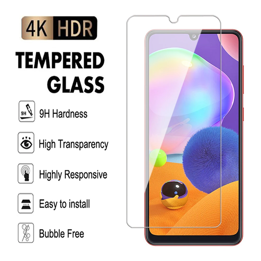 Full Cover Tempered Glass For Samsung Galaxy A01 A11 A21 A31 A41 A51 A71 Screen Protective Note 10 S10 S10e Lite A21S galss Film