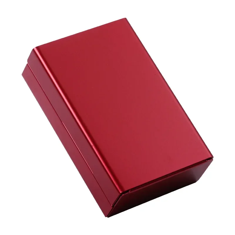 Slide Cigarette Box Case Sliding Cover Cigarette Case Box Holder Container Hold 20 Cigarette Box Case Cigarette Storage Box Case