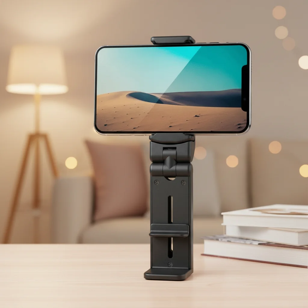 

Foldable Lazy Phone Holder Rotatable Portable Selfie Holder Stable Support Multi-functional Mobile Phone Holder Stand Travel