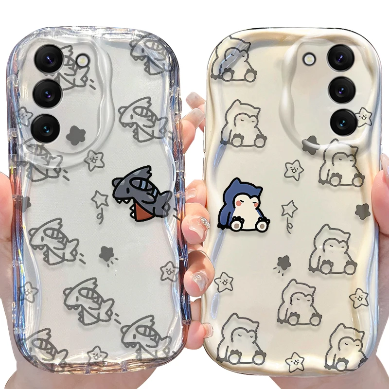 Pokemon Wave Case for Samsung Galaxy S25 S24 S23 S22 S21 Ultra Plus S20 FE A73 A72 A71 A55 A54 5G A53 A52 A51 4G NFC Back Cover - náhled 6