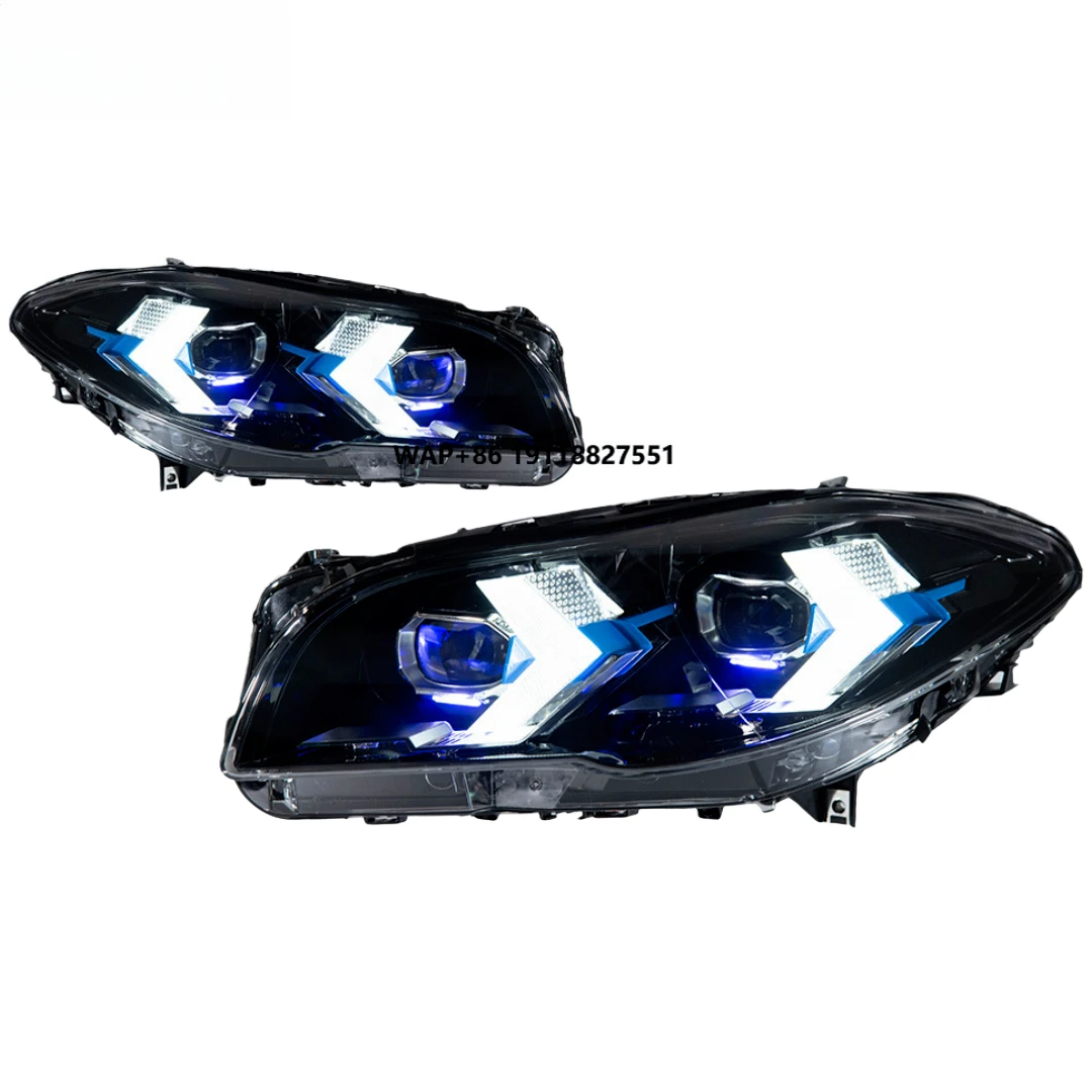 

Arrow-Style 12V New LED Headlights for 5 Series F10 2011-2017 Upgrade Front Daytime Running Lights Turn Signals Head Lamp