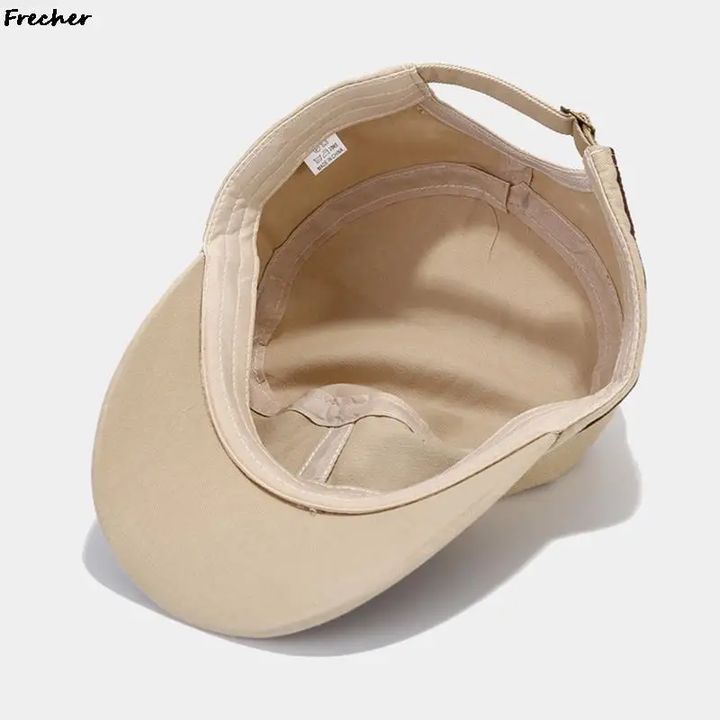 Fashion Sailor Hat Military Captain Hats Women Men Leisure Casquette Visors Flat Top Berets Cap British Caps Sunshade Gorra