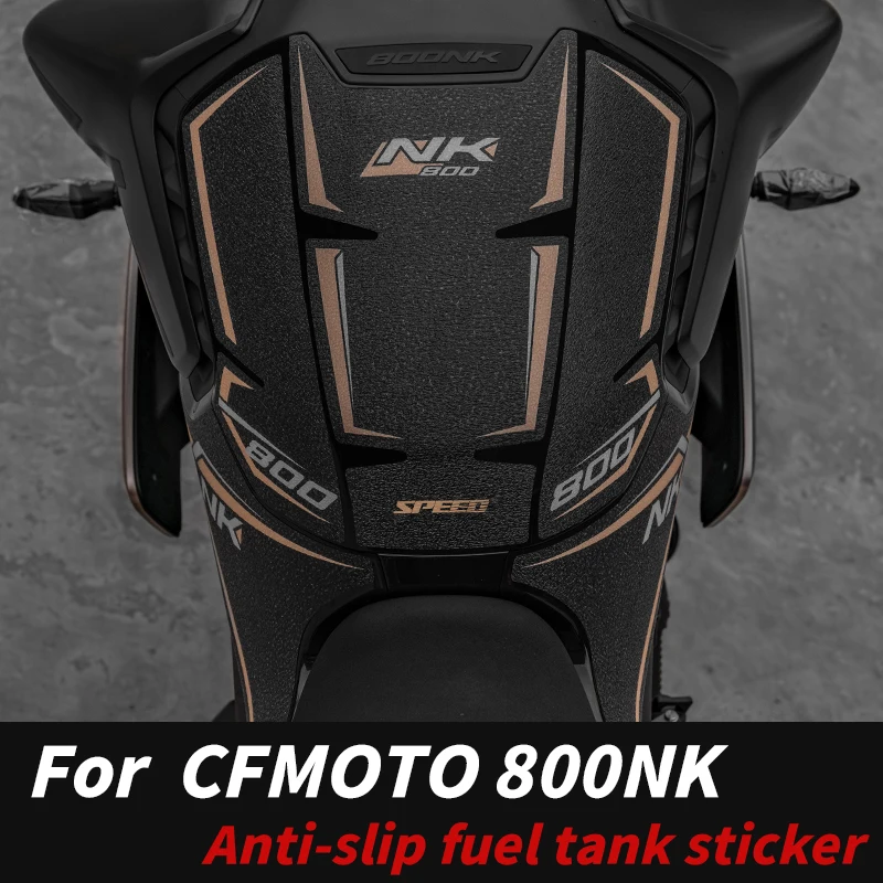 

For 23-25 CFMOTO 800NK High Anti-Skid Fuel Tank Stickers 3M Adhesive UV-Resistant Easy Install Decor Moto Mod Kits