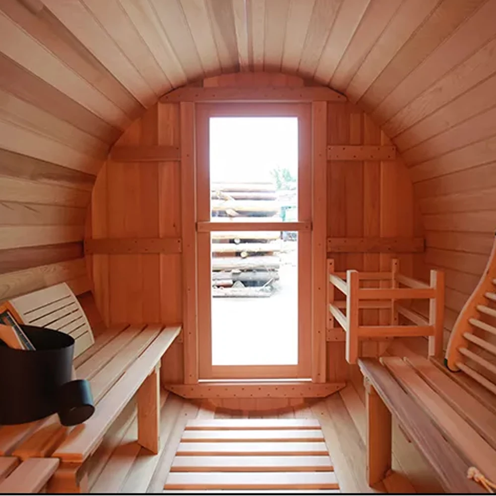 Waterproof Portable Factory Outdoor Barel Sauna Room Infrared Steam Steam Spa Tubs & Sauna Rooms Customized