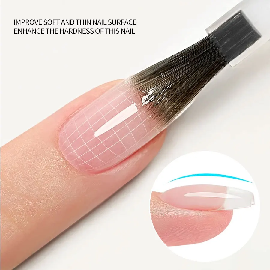 XEIJAYI Self-leveling Gel Polish 10ml Polygel For Strengthener Gel ExtensionGel Base coat In A Bottle soak Off UvLED Gel Nail