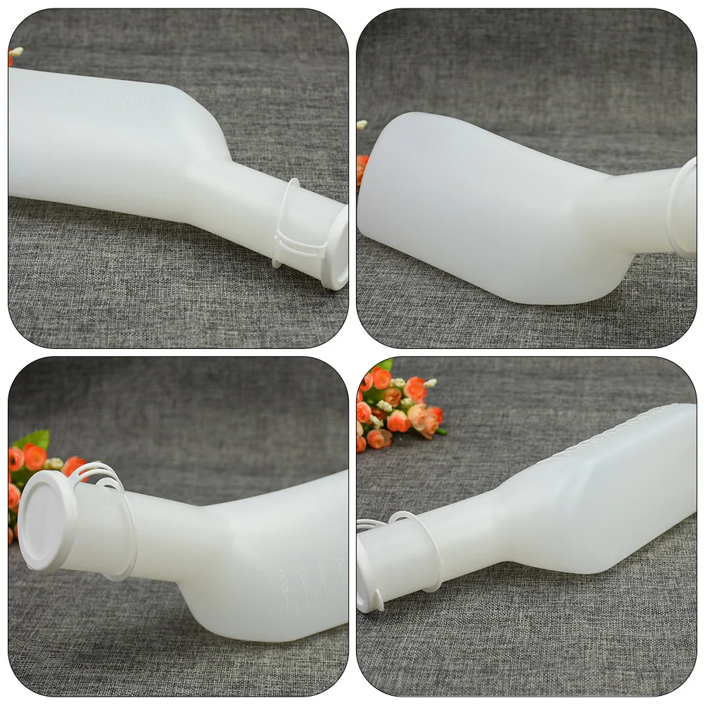 

1Pcs Large Capacity Urinal Bottle Thickened Material Easy Carry for Hospital Travel Large Capacity Urinal Pot Chamber Pot