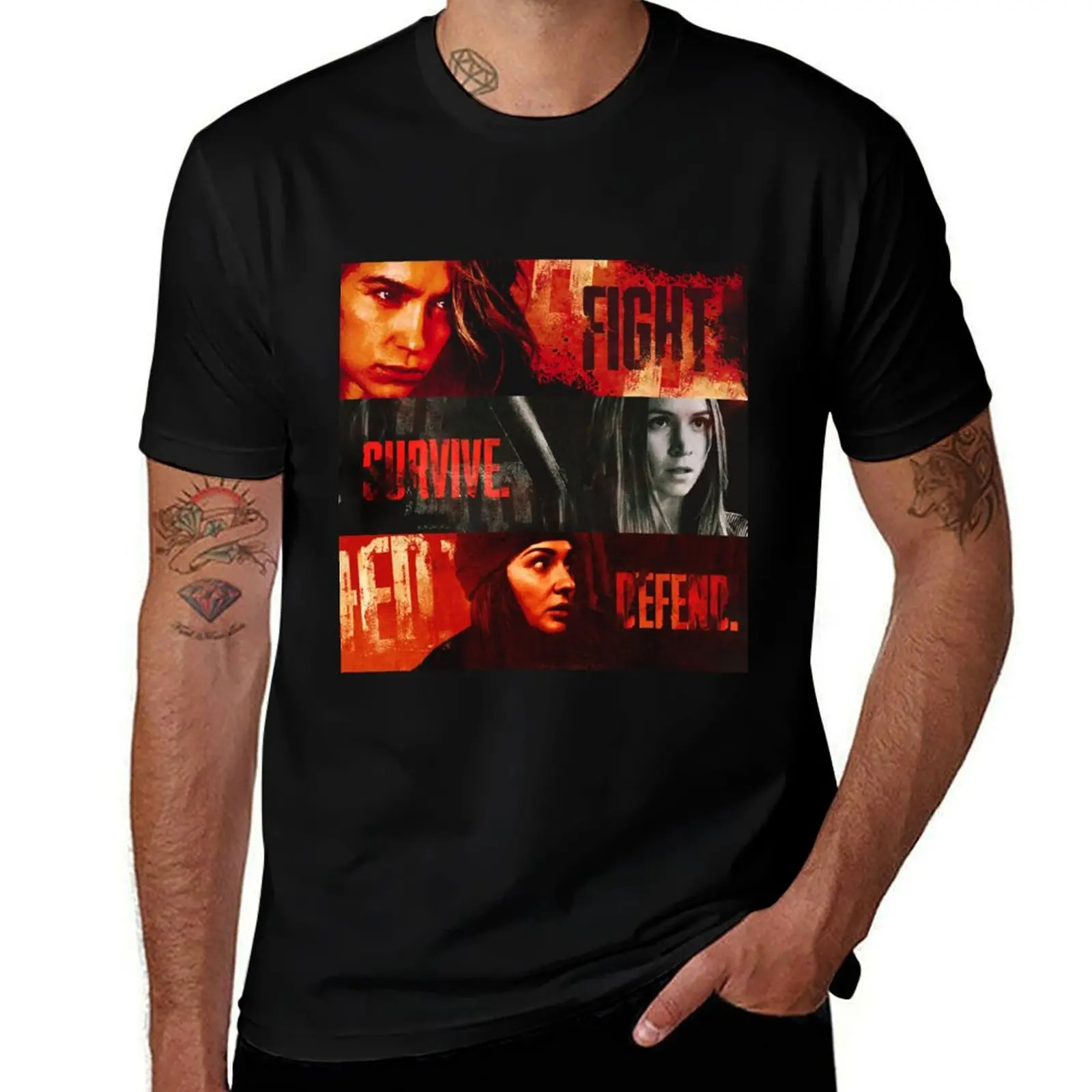 

wynonna earp season 4 T-Shirt cotton tshirt 100% printed t shirts for man man graphic t shirt T-Shirt