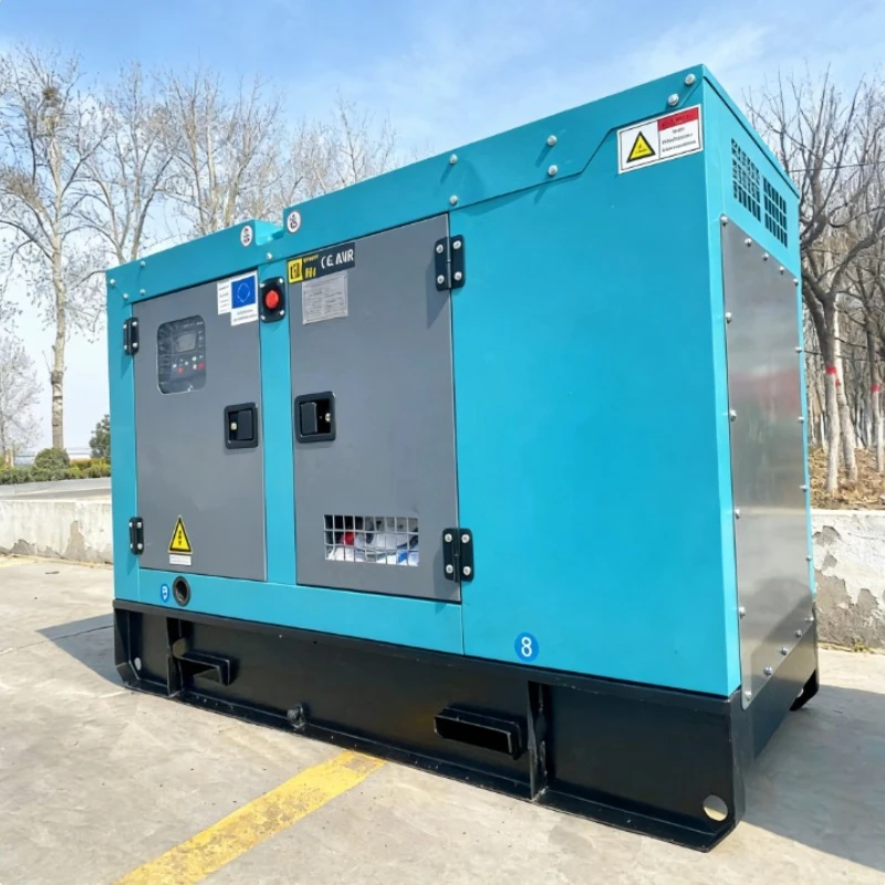 3 Phase Diesel Generator Set 20kVA 30kVA 50kVA 80kVA Silent Industrial Genset Hurricane Proof Generator for Reefer Container