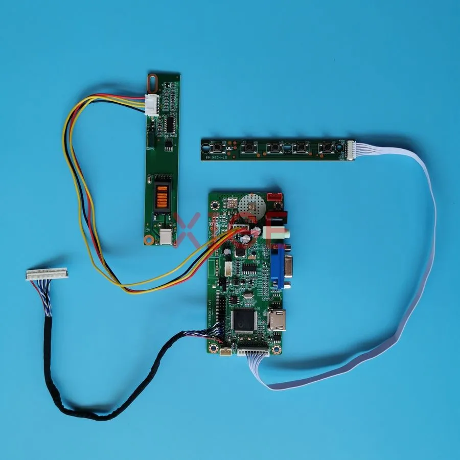 

For LTN141AT07 LTN141AT13 LTN141AT02 LTN141AT03 Monitor Controller Drive Board Kit HDMI+VGA LVDS 30-Pin 1280*800 1280x800 1-CCFL
