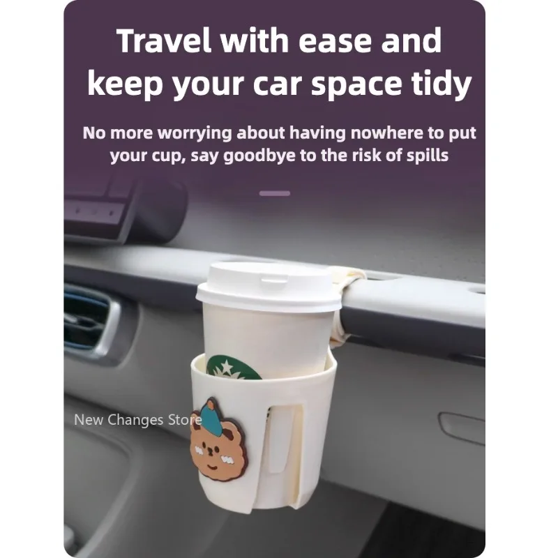 For Leapmotor B10 B01 Co-pilot Expansion Water Cup Holder Fixed Ornaments Car Interior Modifications Passenger Cup Shelf