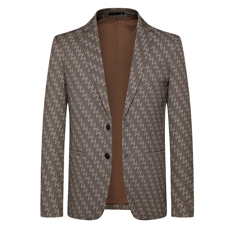 

Высококачественный и стильный новый деловой модный костюм от Danxi Chunqiu, высококачественная мужская утягивающая куртка в корейском стиле, модная