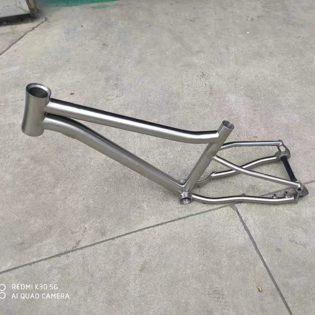 

Ninghao Whole Sale Super Light Titanium Road Bike Frame For Youngster Children Kids