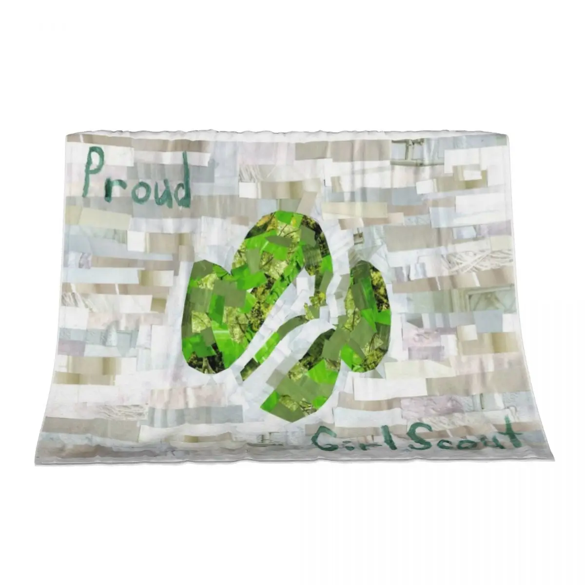 

Proud Girl Scout Throw Blanket sofa bed Soft Big Multi-Purpose Blankets