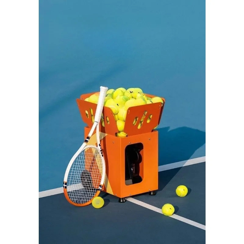 

Intelligent tennis automatic serve machine, the first OTA upgrade, built-in battery lightweight trainer equipment