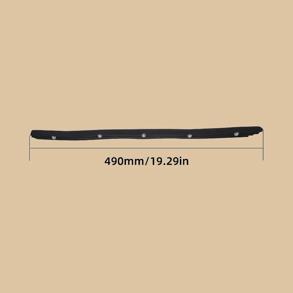 Car Front Door Gasket Seal Rubber Trim  7H0837565A 7H0837566A For 2003-2015 VW Transporter T5 T6 Multi purpose vehicle MK6