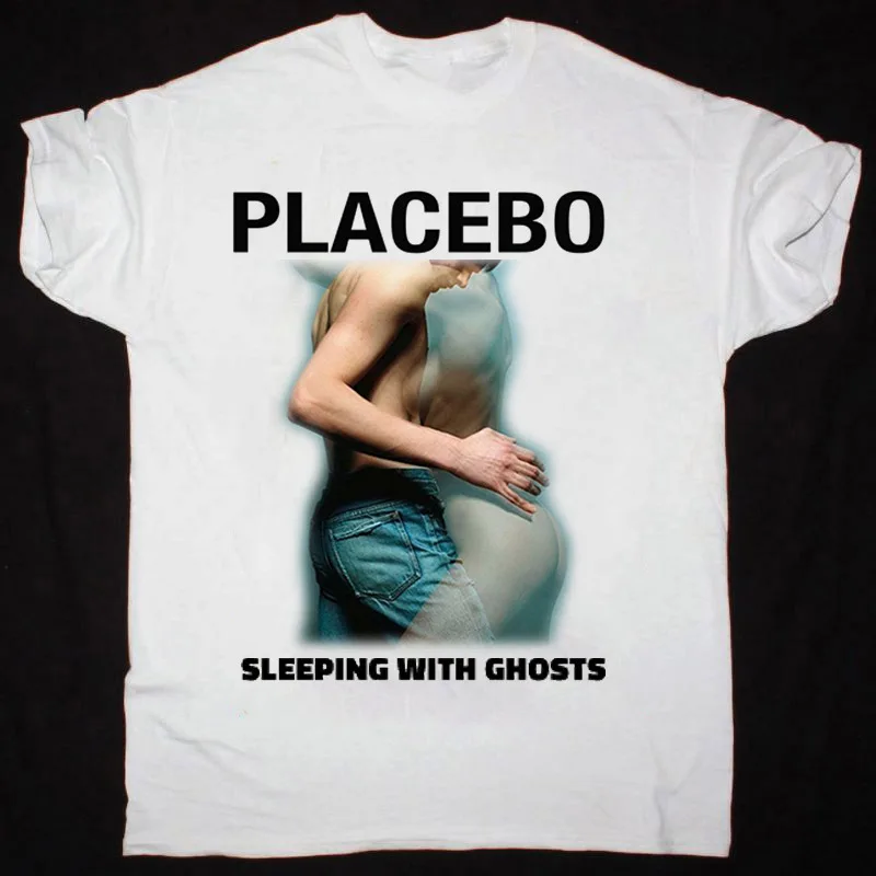 

NEW PLACEBO T SHIRT sleeping with ghosts White All Size Shirt AC1186