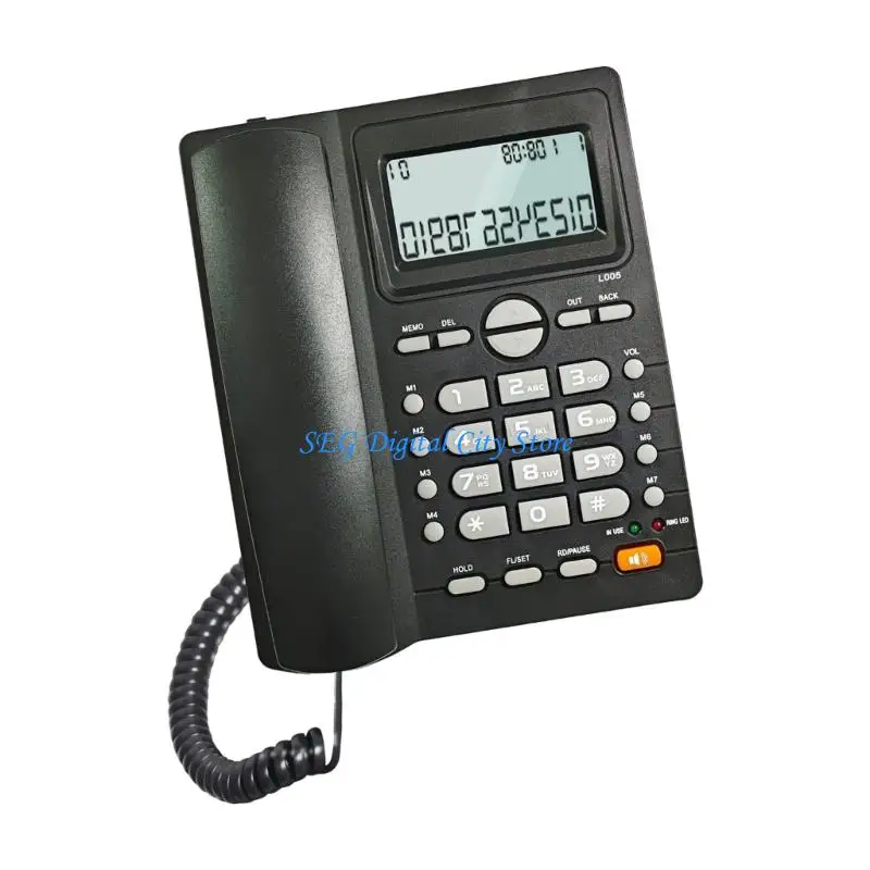 U75B Practical Office Telephone With Caller Identification And Comfortable Keypad