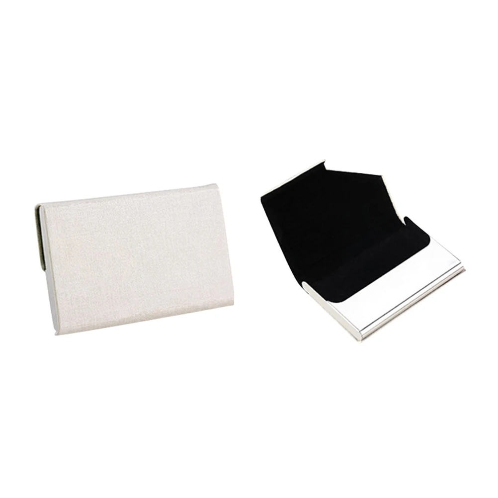 

Name Card Holder Business Cards Essentials Sleeve Business-card-holders White Woman
