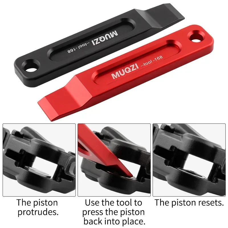 MUQZI Brake Piston Press Tool MTB Bicycle Hydraulic Disc Caliper Piston Repair Insert tool Compatible with Shimano Sram